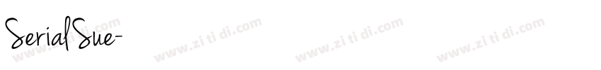 SerialSue字体转换