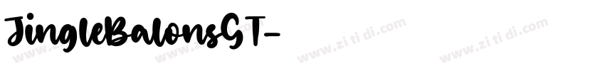 JingleBalonsGT字体转换
