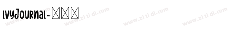 lvyJournal字体转换
