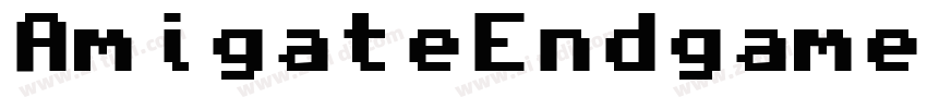 AmigateEndgame字体转换