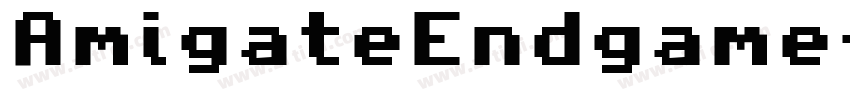 AmigateEndgame字体转换