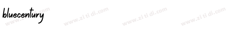 bluecentury字体转换