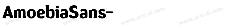 AmoebiaSans字体转换
