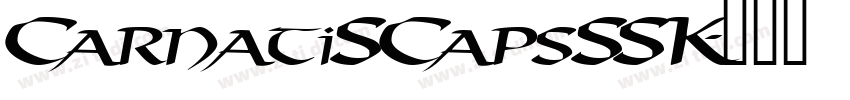 CarnatiSCapsSSK字体转换