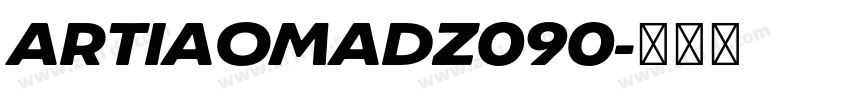 ARTIAOMADZ090字体转换