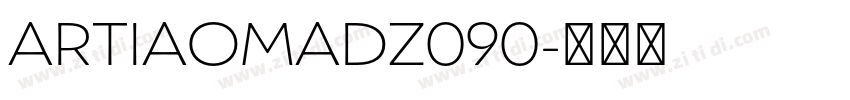 ARTIAOMADZ090字体转换