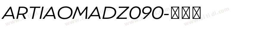 ARTIAOMADZ090字体转换