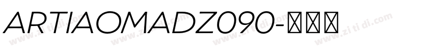 ARTIAOMADZ090字体转换
