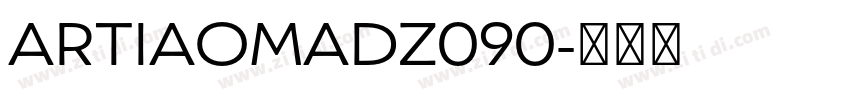 ARTIAOMADZ090字体转换