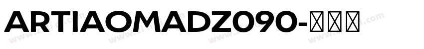 ARTIAOMADZ090字体转换