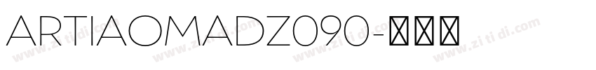 ARTIAOMADZ090字体转换