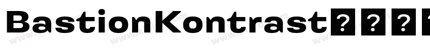 BastionKontrast字体转换