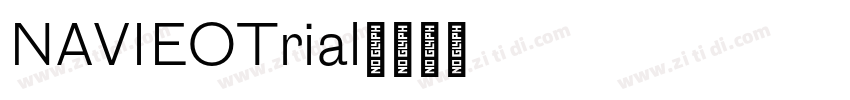 NAVIEOTrial字体转换
