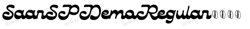 SaarSPDemoRegular字体转换 SaarSPDemoRegular字体转换