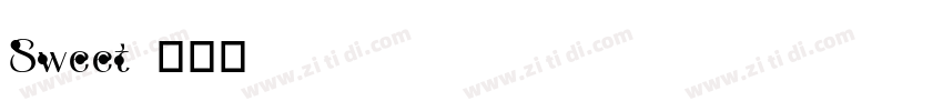 Sweet字体转换