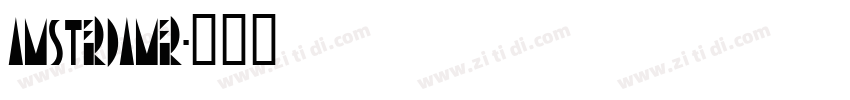 Amsterdamer字体转换