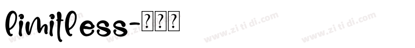 limitless字体转换 limitless字体转换