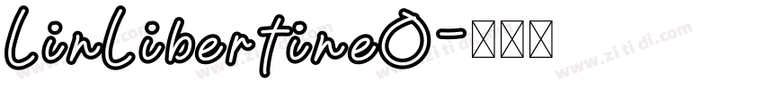 LinLibertineO字体转换