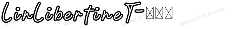 LinLibertineT字体转换