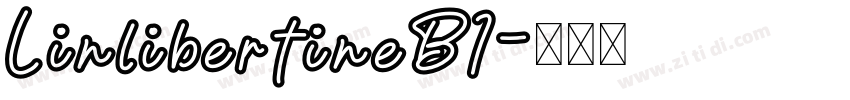 LinlibertineBI字体转换