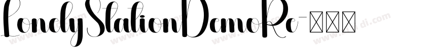 LonelyStationDemoRe字体转换