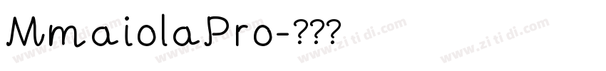 MmaiolaPro字体转换