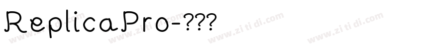ReplicaPro字体转换