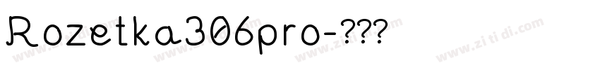 Rozetka306pro字体转换