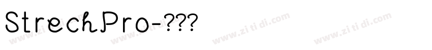 StrechPro字体转换