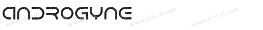 Androgyne字体转换