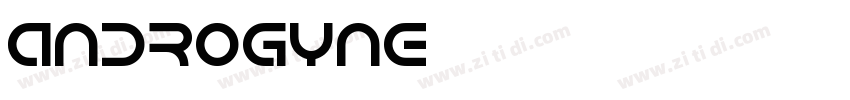 Androgyne字体转换