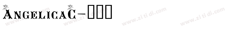 AngelicaC字体转换