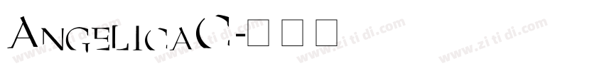 AngelicaC字体转换