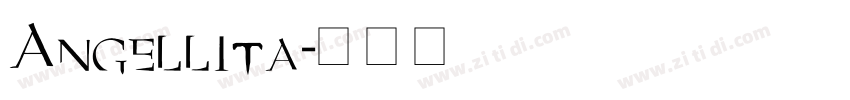 Angellita字体转换