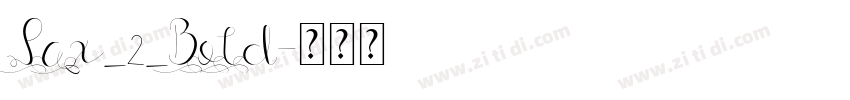Pax_2_Bold字体转换