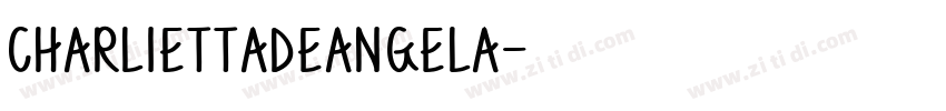 CharliettaDeAngela字体转换