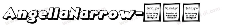 AngellaNarrow字体转换