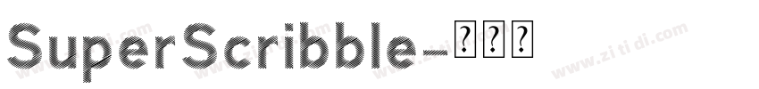 SuperScribble字体转换