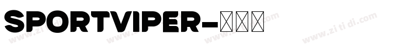 SPORTVIPER字体转换
