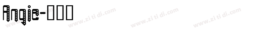 Angie字体转换