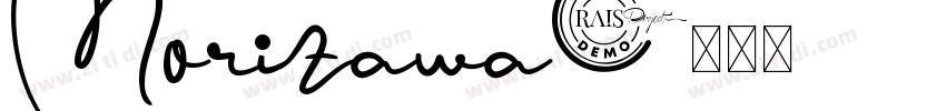 Morizawa字体转换