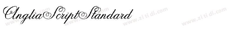 AngliaScriptStandard字体转换