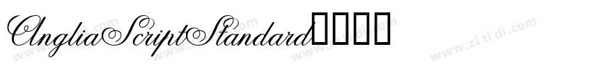 AngliaScriptStandard字体转换