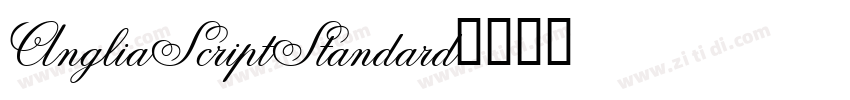 AngliaScriptStandard字体转换