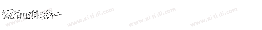 FZYunHeiS字体转换