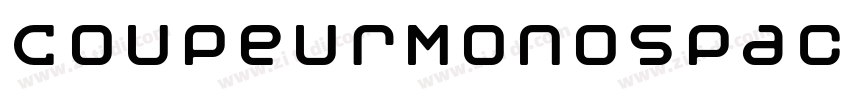 CoupeurMonospace字体转换