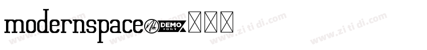 modernspace字体转换