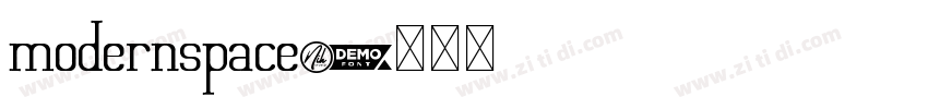 modernspace字体转换