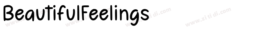 BeautifulFeelings字体转换