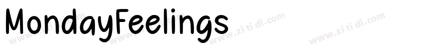 MondayFeelings字体转换